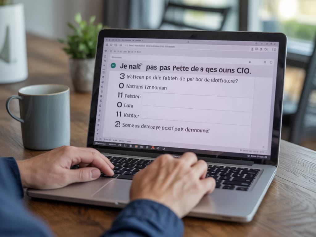 Je n’ai pas reçu la liste des mots clés SEO sur lesquels le titre doit être optimisé.